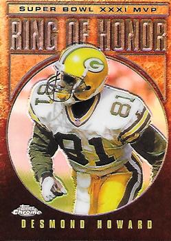 2002 Topps Chrome - Ring of Honor Refractors #DH31 Desmond Howard Front