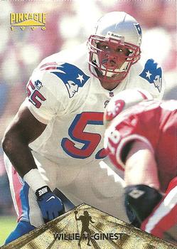 1996 Pinnacle #120 Willie McGinest Front