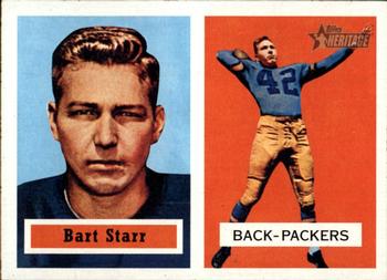 2002 Topps Heritage - 1957 Reprints #R-BS Bart Starr Front