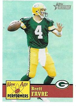 2002 Topps Heritage - New Age Performers #NAP3 Brett Favre Front