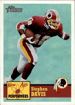 2002 Topps Heritage - New Age Performers #NAP5 Stephen Davis Front