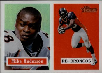 2002 Topps Heritage - Retrofractors #51 Mike Anderson Front