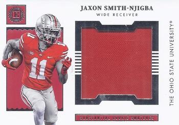 2023 Panini Chronicles Draft Picks - Encased Substantial Rookie Swatches #ERS-JSB Jaxon Smith-Njigba Front