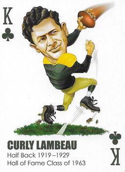 2022 All-Time Greats Green Bay Packers Playing Cards #K♣️ Curly Lambeau Front