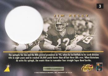 1996 Pinnacle Mint #3 Jim Kelly Back