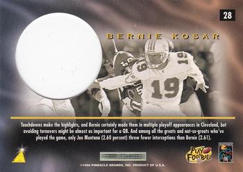 1996 Pinnacle Mint #28 Bernie Kosar Back