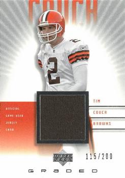 2002 UD Graded - Jerseys #G1-TC Tim Couch Front