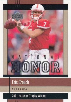 2002 UD Piece of History - National Honor #NH-5 Eric Crouch Front