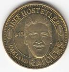 1996 Pinnacle Mint - Coins Brass #NNO Jeff Hostetler Front