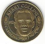 1996 Pinnacle Mint - Coins Brass #NNO Kerry Collins Front