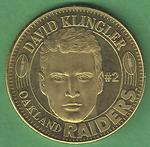 1996 Pinnacle Mint - Coins Brass #NNO David Klingler Front