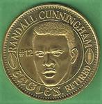 1996 Pinnacle Mint - Coins Brass #NNO Randall Cunningham Front