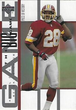 2002 UD Piece of History - The Big Game #BG-30 Darrell Green Front