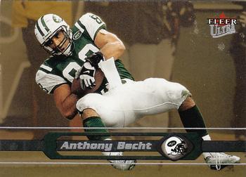 2002 Ultra - Gold Medallion #17 Anthony Becht Front