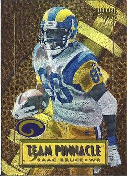 1996 Pinnacle - Team Pinnacle #10 Isaac Bruce / Kordell Stewart Front