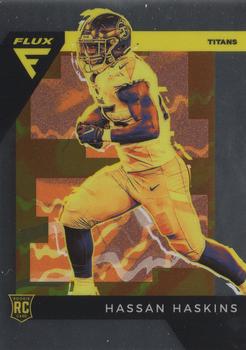 2022 Panini Chronicles - Flux Rookies #FX-13 Hassan Haskins Front