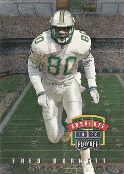 1996 Playoff Absolute #018 Fred Barnett Front