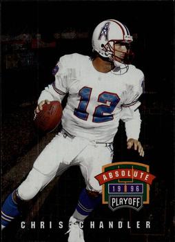1996 Playoff Absolute #029 Chris Chandler Front