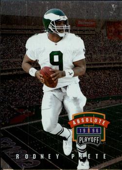1996 Playoff Absolute #053 Rodney Peete Front
