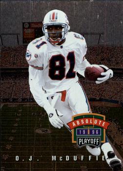 1996 Playoff Absolute #091 O.J. McDuffie Front