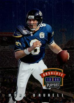 1996 Playoff Absolute #099 Mark Brunell Front