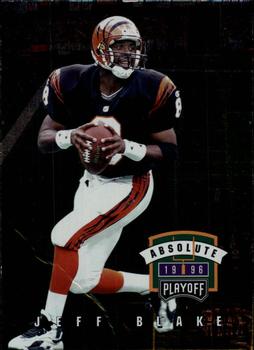 1996 Playoff Absolute #101 Jeff Blake Front