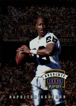 1996 Playoff Absolute #116 Napoleon Kaufman Front