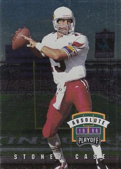 1996 Playoff Absolute #122 Stoney Case Front