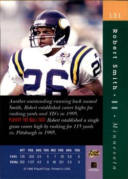 1996 Playoff Absolute #131 Robert Smith Back