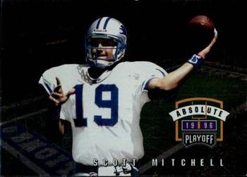 1996 Playoff Absolute #135 Scott Mitchell Front