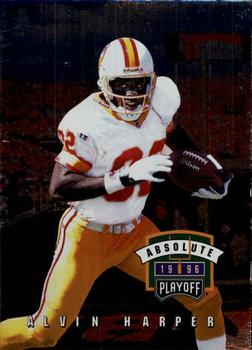 1996 Playoff Absolute #138 Alvin Harper Front