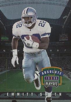 1996 Playoff Absolute #151 Emmitt Smith Front