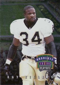 1996 Playoff Absolute #161 Ray Zellars Front