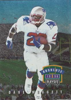 1996 Playoff Absolute #168 Dave Meggett Front