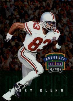 1996 Playoff Absolute #182 Terry Glenn Front