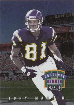 1996 Playoff Absolute #189 Tony Martin Front