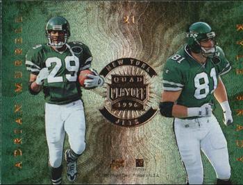 1996 Playoff Absolute - Quad Series #21 Kyle Brady / Wayne Chrebet / Adrian Murrell / Neil O'Donnell Back