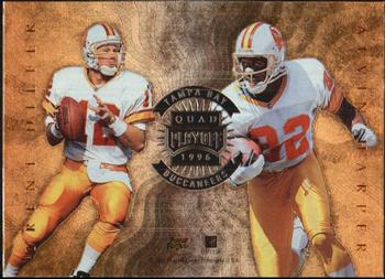 1996 Playoff Absolute - Quad Series #29 Horace Copeland / Trent Dilfer / Alvin Harper / Jackie Harris Front