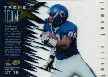 1996 Playoff Absolute - Xtreme Team #XT19 Curtis Conway Back