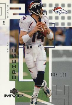 2002 Upper Deck MVP - Silver #70 Brian Griese Front