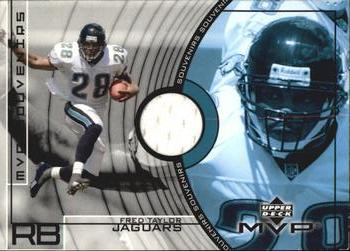 2002 Upper Deck MVP - Souvenirs #SS-FT Fred Taylor Front
