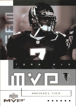 2002 Upper Deck MVP - Team MVP #TM-2 Michael Vick Front