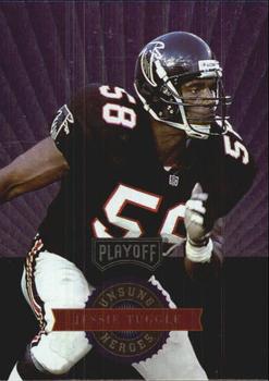 1996 Playoff Absolute - Prime Unsung Heroes #15 Jessie Tuggle Front