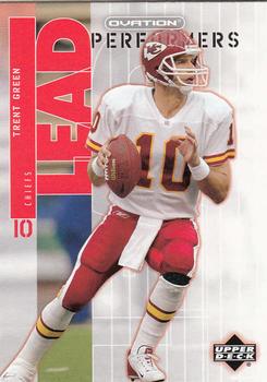 2002 Upper Deck Ovation - Lead Performers #LP-12 Trent Green Front