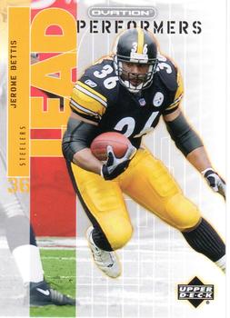 2002 Upper Deck Ovation - Lead Performers #LP-27 Jerome Bettis Front