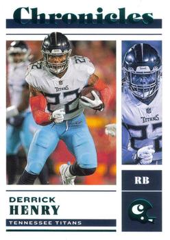 2022 Panini Chronicles - Teal #10 Derrick Henry Front