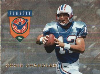 1996 Playoff Contenders - Air Command #AC7 Chris Chandler Front