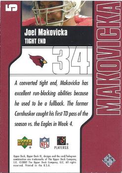 2002 Upper Deck XL - Holofoil #5 Joel Makovicka Back