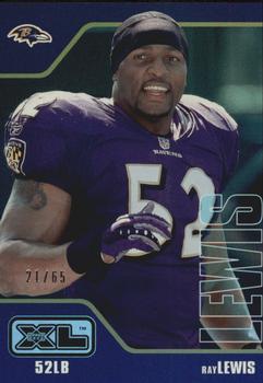 2002 Upper Deck XL - Holofoil #43 Ray Lewis Front