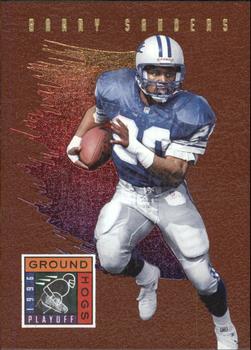 1996 Playoff Contenders - Ground Hogs #GH2 Barry Sanders Front